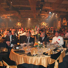 The gala dinner at the 2009 Habanos Festival.
