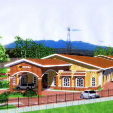 An artist rendition of the Newman's new Puros de Estelí Nicaragua S.A. factory.